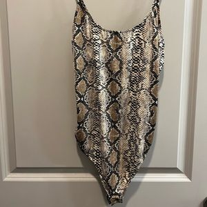 Snakeskin Bodysuit